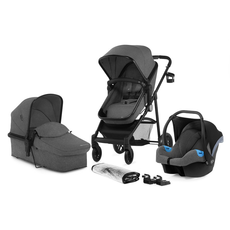 Універсальна коляска 3 в 1 Kinderkraft Juli Gray KKWJULIGRY3000