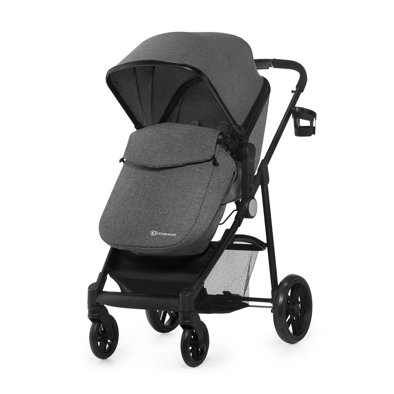 Універсальна коляска 3 в 1 Kinderkraft Juli Gray KKWJULIGRY3000
