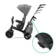 Триколісний велосипед Kinderkraft Easytwist Platinum Grey KKRETWIGRY0000