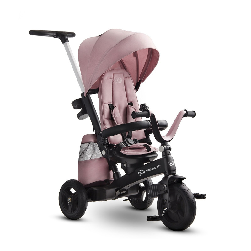 Триколісний велосипед Kinderkraft Easytwist Mauvelous Pink KKRETWIPNK0000