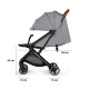 Прогулянкова коляска Kinderkraft Nubi Gray KKWNUBIGRY0000