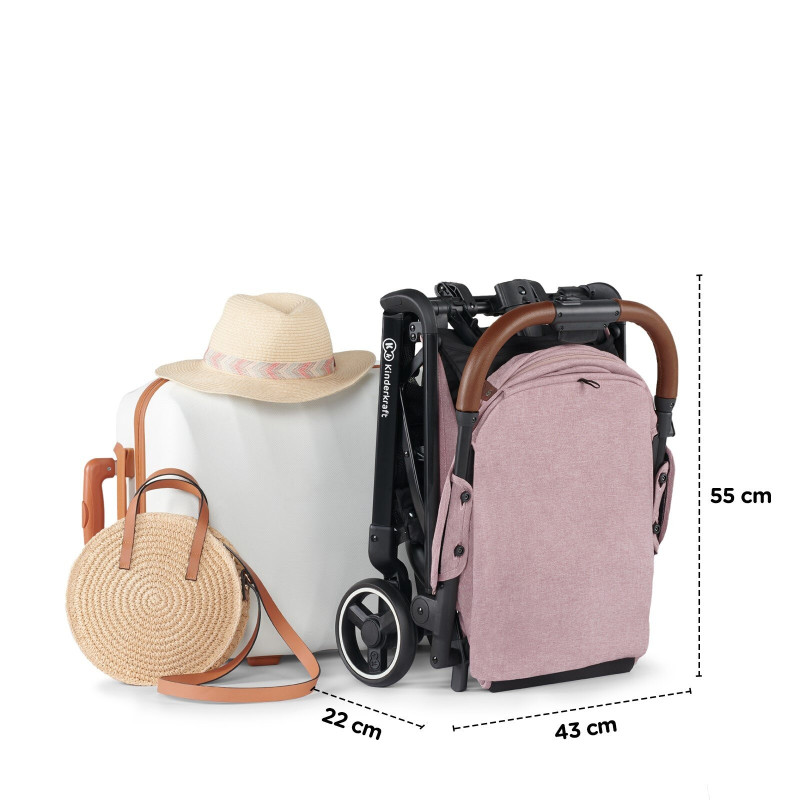 Прогулянкова коляска Kinderkraft Nubi Pink KKWNUBIPNK0000