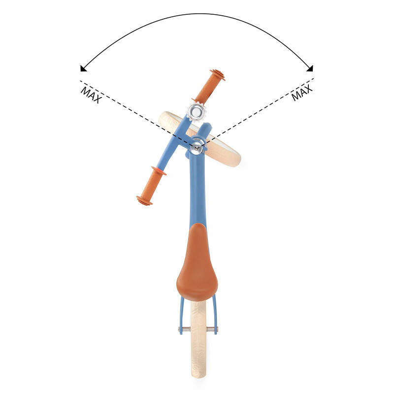Біговел Kinderkraft Fly Plus Blue KKRFLPLBLU0000