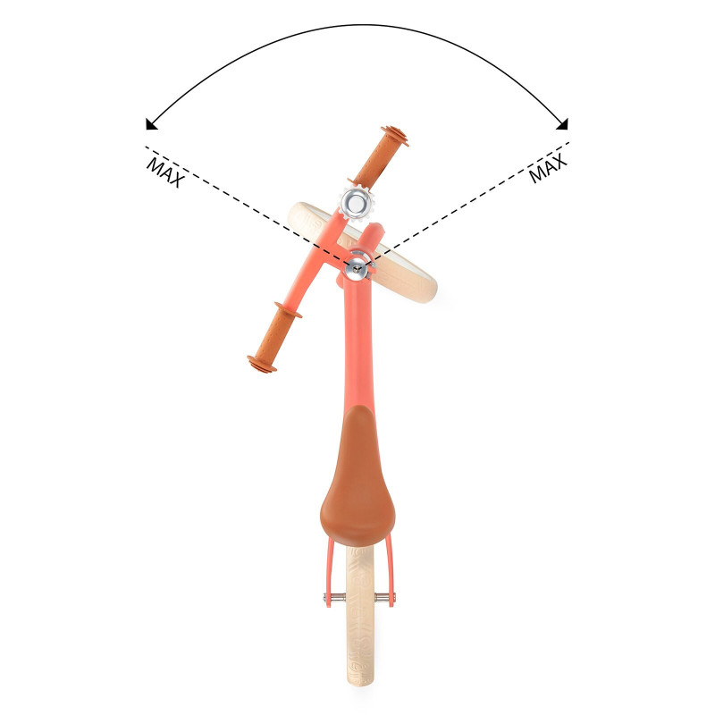 Біговел Kinderkraft Fly Plus Coral KKRFLPLCRL0000
