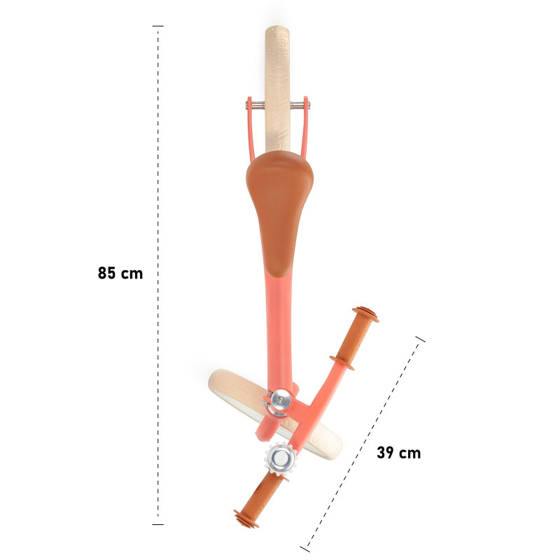 Біговел Kinderkraft Fly Plus Coral KKRFLPLCRL0000