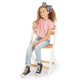 Стільчик для годування Kinderkraft Enock Gray Wood KKKENOCGRY0000
