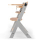 Стільчик для годування Kinderkraft Enock Gray Wood KKKENOCGRY0000