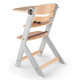 Стільчик для годування Kinderkraft Enock Gray Wood KKKENOCGRY0000
