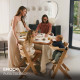 Стільчик для годування Kinderkraft Enock Gray KKKENOCGRYF000