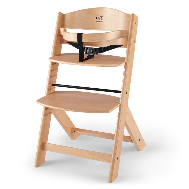 Стільчик для годування Kinderkraft Enock Wood KKKENOCNAT0000