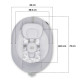 Крісло-гойдалка Kinderkraft Luli Gray KKBLULIGRY0000