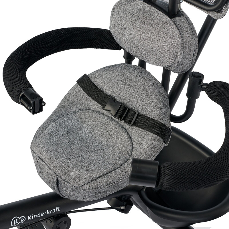Триколісний велосипед Kinderkraft Freeway Grey Melange KKRFRWAGRY0000