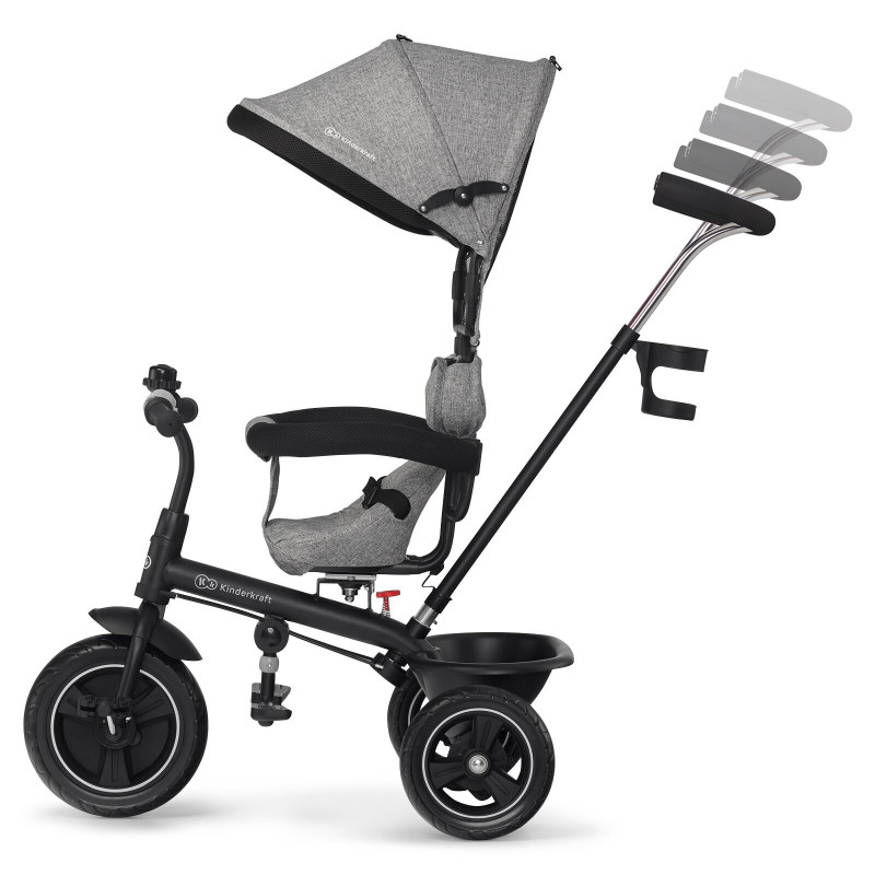 Триколісний велосипед Kinderkraft Freeway Grey Melange KKRFRWAGRY0000