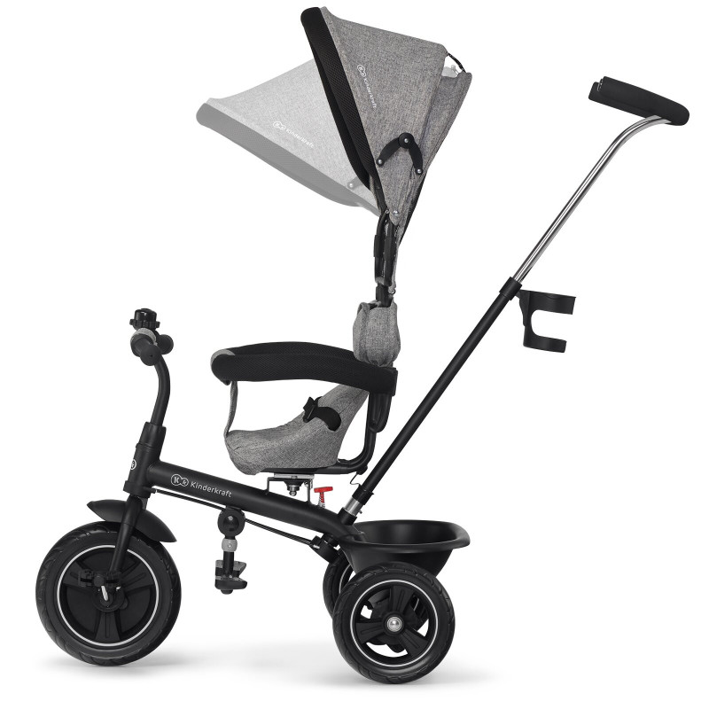 Триколісний велосипед Kinderkraft Freeway Grey Melange KKRFRWAGRY0000