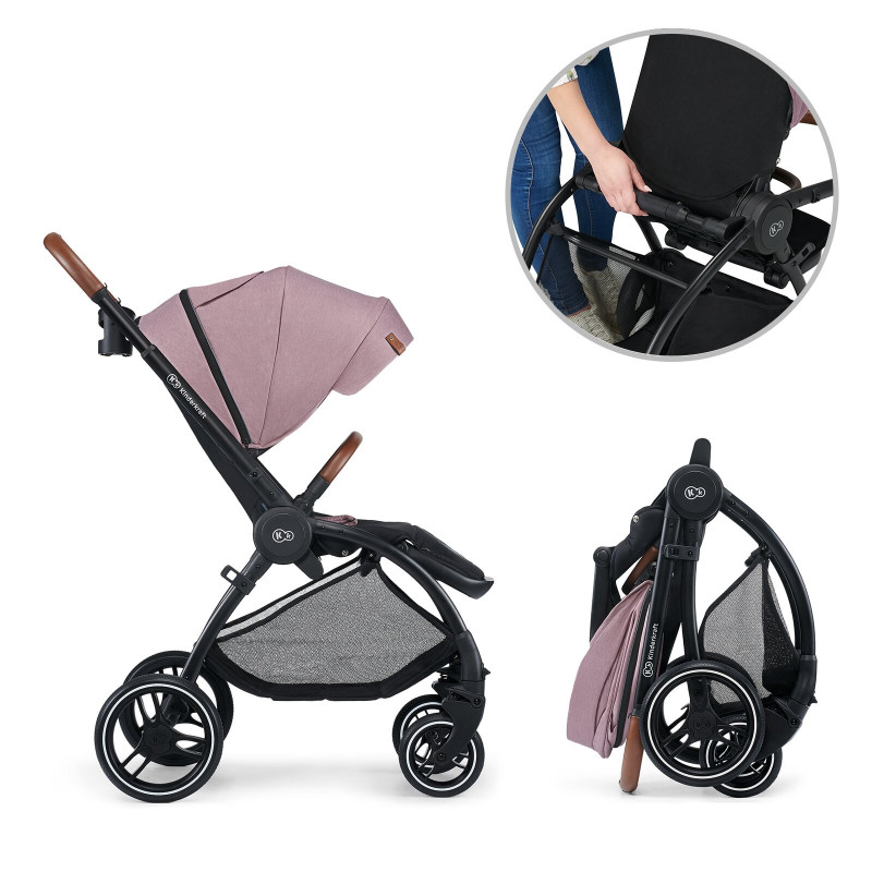 Універсальна коляска 2 в 1 Kinderkraft Evolution Cocoon Marvelous Pink KKWEVCOPNK2000