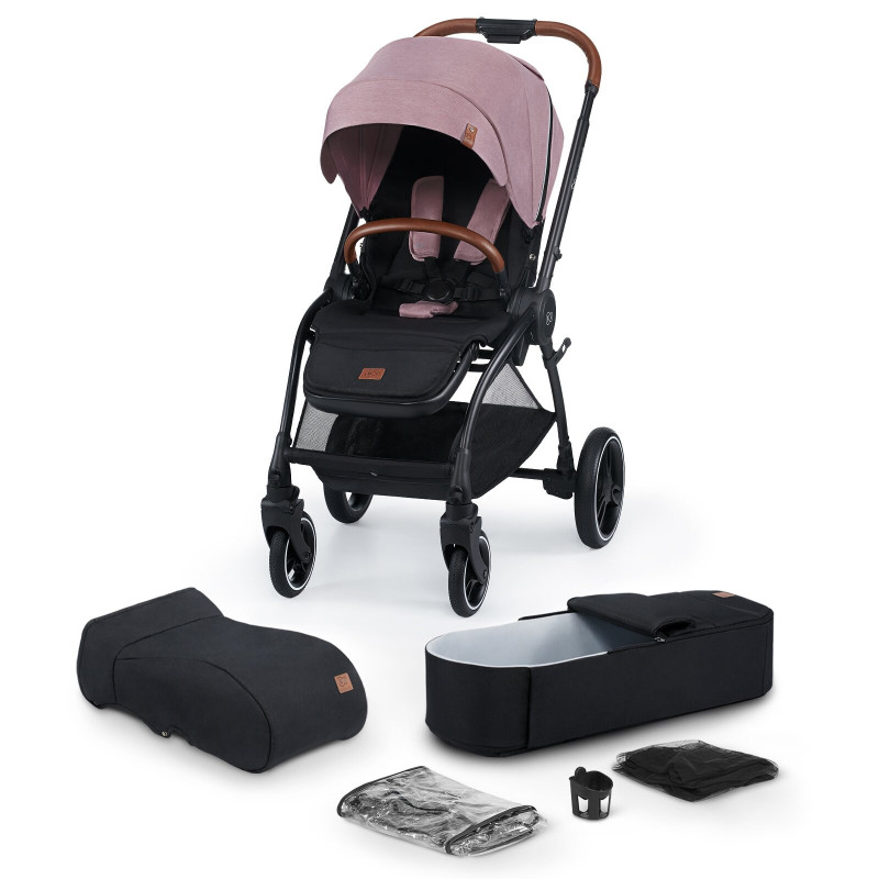 Універсальна коляска 2 в 1 Kinderkraft Evolution Cocoon Marvelous Pink KKWEVCOPNK2000