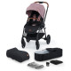 Універсальна коляска 2 в 1 Kinderkraft Evolution Cocoon Marvelous Pink KKWEVCOPNK2000