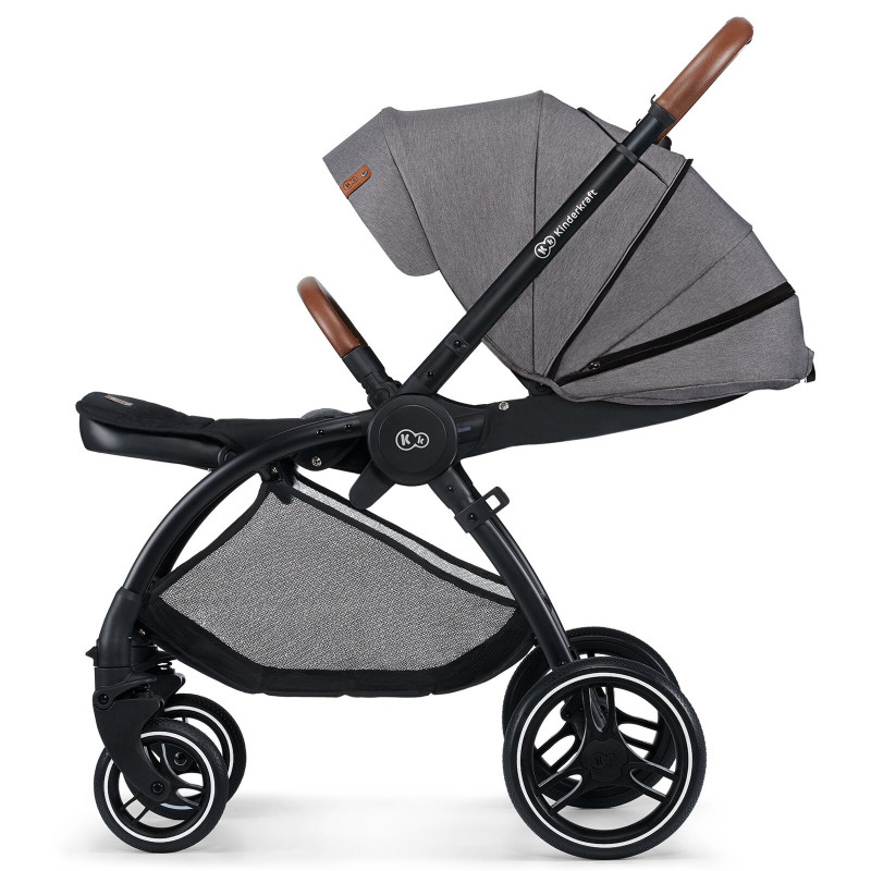 Універсальна коляска 2 в 1 Kinderkraft Evolution Cocoon Platinum Gray KKWEVCOGRY2000