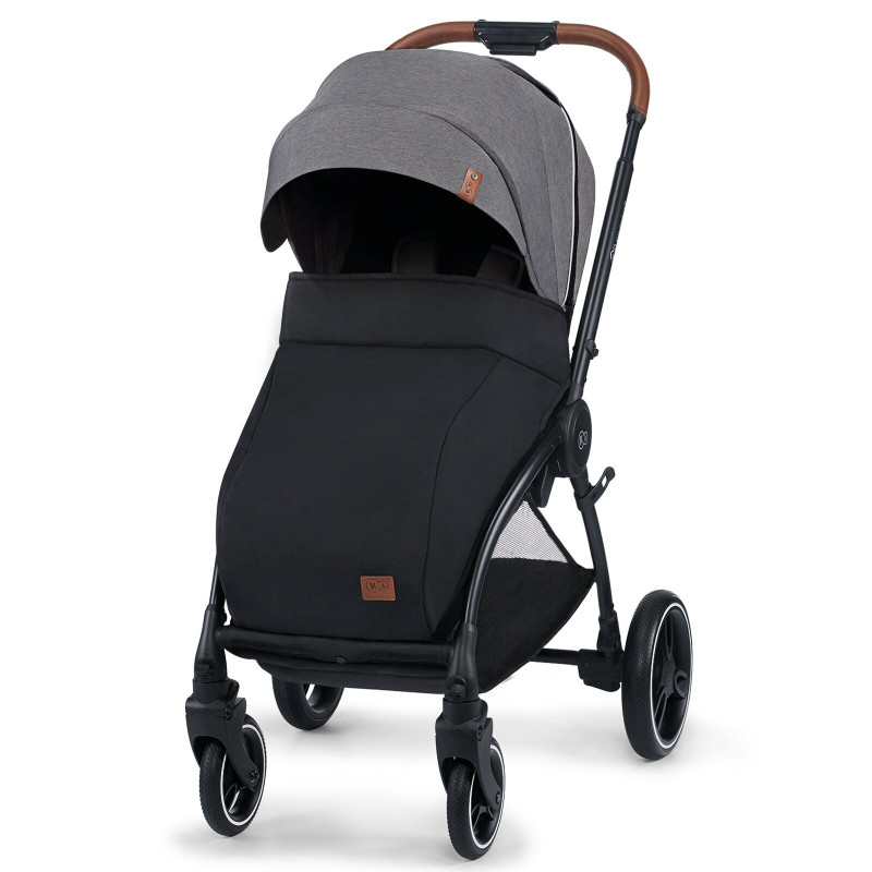 Універсальна коляска 2 в 1 Kinderkraft Evolution Cocoon Platinum Gray KKWEVCOGRY2000