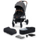 Універсальна коляска 2 в 1 Kinderkraft Evolution Cocoon Platinum Gray KKWEVCOGRY2000