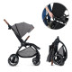Універсальна коляска 2 в 1 Kinderkraft Evolution Cocoon Platinum Gray KKWEVCOGRY2000