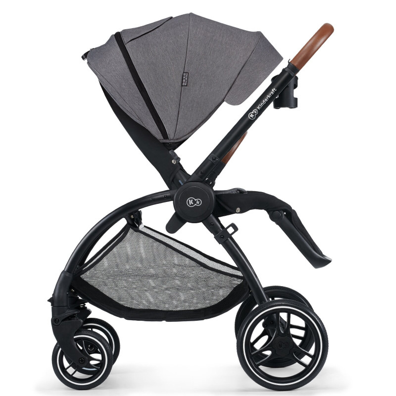 Універсальна коляска 2 в 1 Kinderkraft Evolution Cocoon Platinum Gray KKWEVCOGRY2000