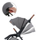 Універсальна коляска 2 в 1 Kinderkraft Evolution Cocoon Platinum Gray KKWEVCOGRY2000