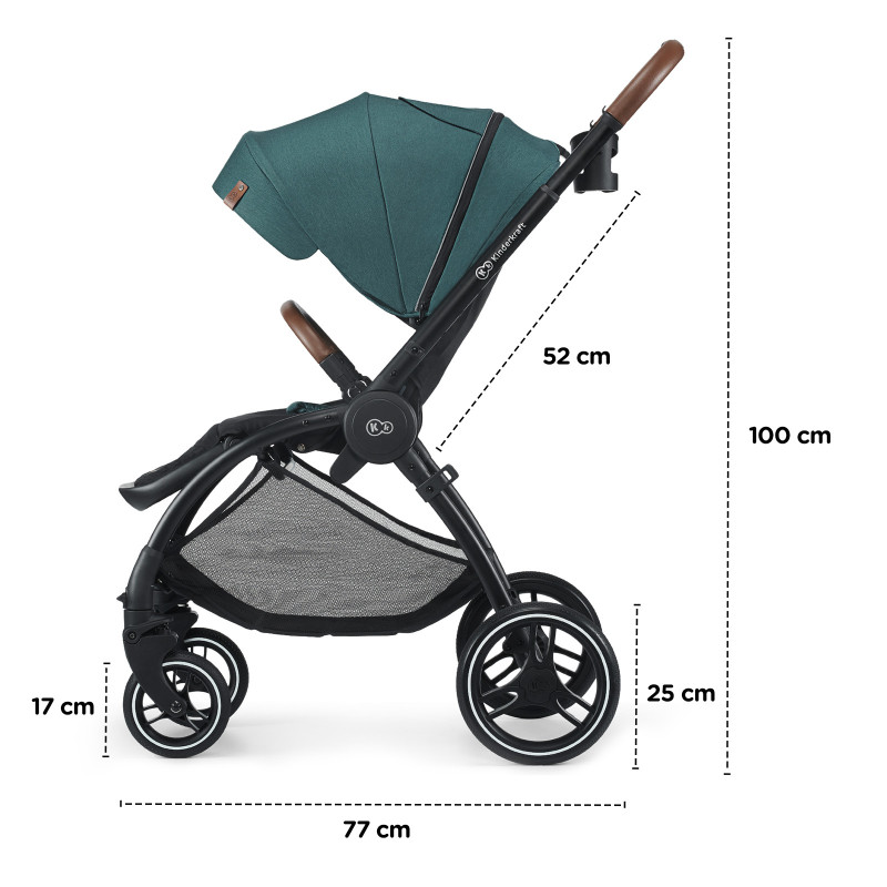 Універсальна коляска 2 в 1 Kinderkraft Evolution Cocoon Platinum Gray KKWEVCOGRY2000