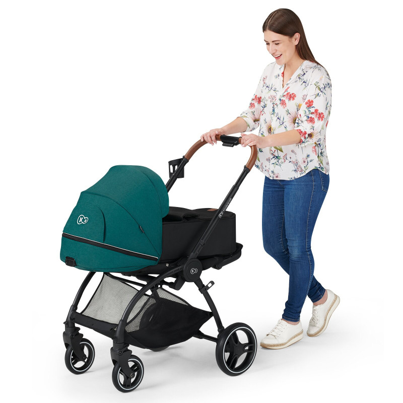 Універсальна коляска 2 в 1 Kinderkraft Evolution Cocoon Midnight Green KKWEVCOGBL2000