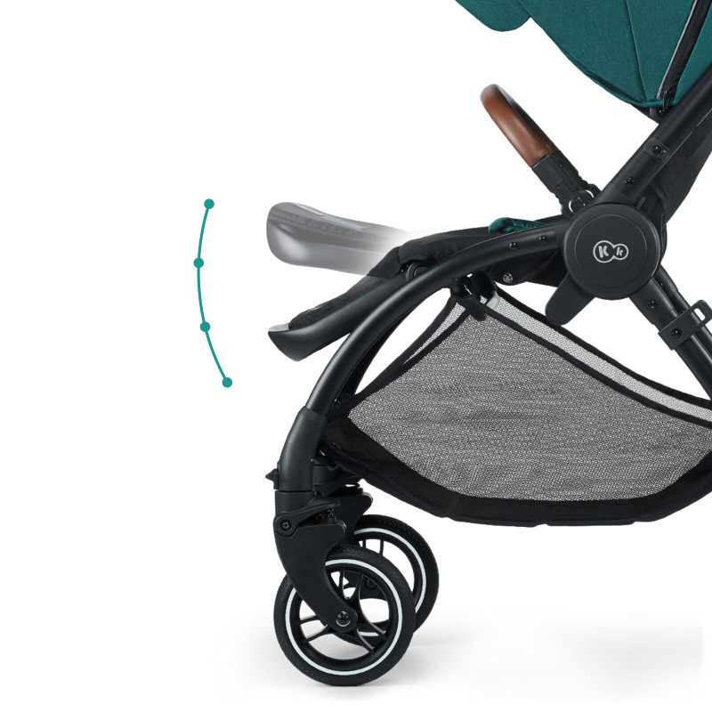 Універсальна коляска 2 в 1 Kinderkraft Evolution Cocoon Midnight Green KKWEVCOGBL2000
