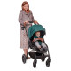 Універсальна коляска 2 в 1 Kinderkraft Evolution Cocoon Midnight Green KKWEVCOGBL2000