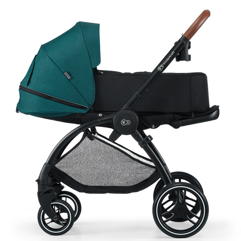 Універсальна коляска 2 в 1 Kinderkraft Evolution Cocoon Midnight Green KKWEVCOGBL2000