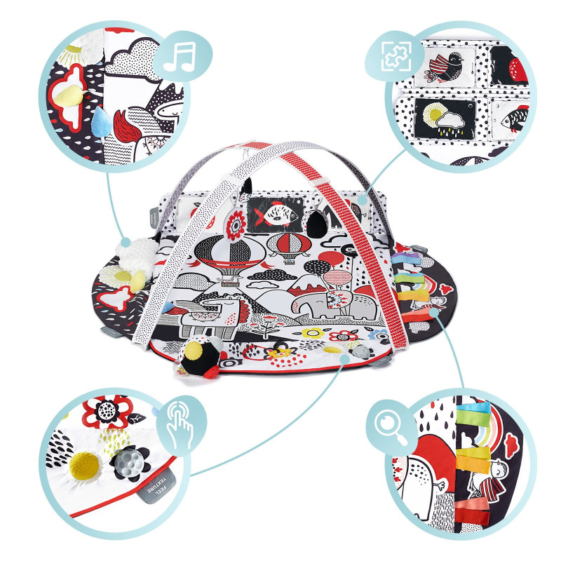 Розвивальний килимок Kinderkraft 4SMART KP4SMA00MUL0000