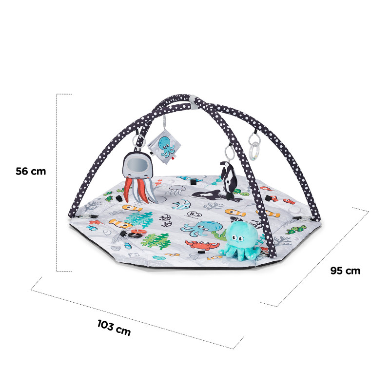 Розвивальний килимок Kinderkraft Sea Land KPSELA00MUL0000