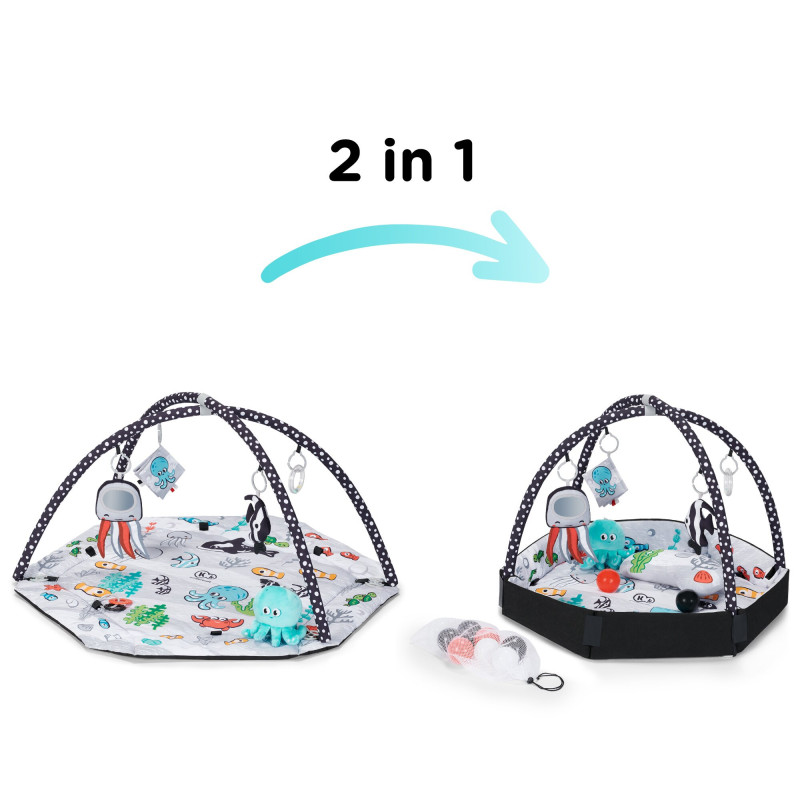 Розвивальний килимок Kinderkraft Sea Land KPSELA00MUL0000