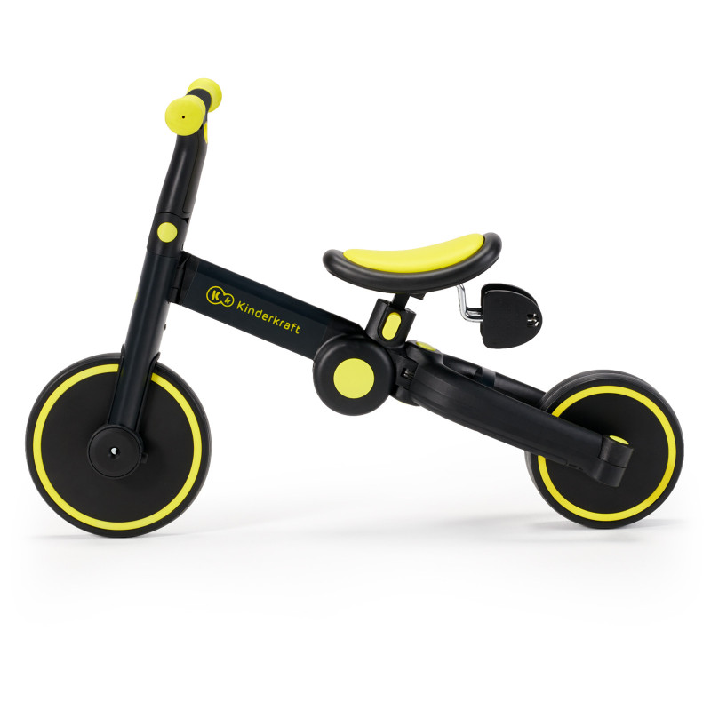 Триколісний велосипед 3 в 1 Kinderkraft 4TRIKE Black Volt KR4TRI00BLK0000