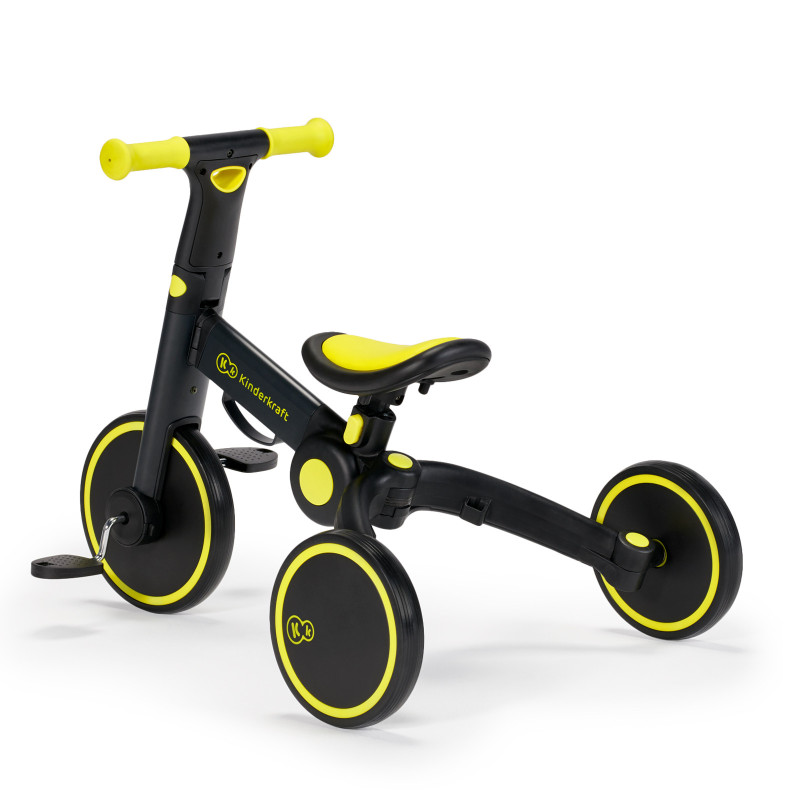 Триколісний велосипед 3 в 1 Kinderkraft 4TRIKE Black Volt KR4TRI00BLK0000