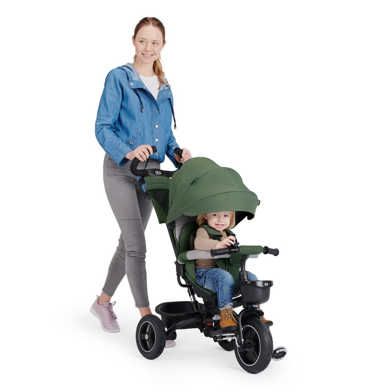 Триколісний велосипед Kinderkraft Spinstep Pastel Green KRSPST00GRE0000