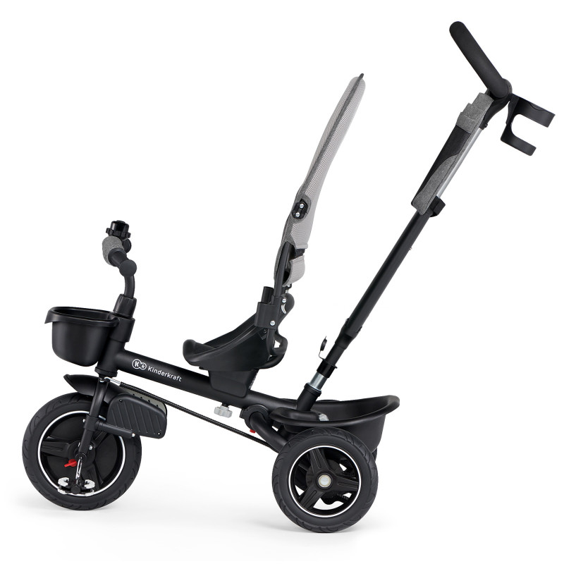 Триколісний велосипед Kinderkraft Spinstep Platinum Grey KRSPST00GRY0000