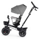 Триколісний велосипед Kinderkraft Spinstep Platinum Grey KRSPST00GRY0000
