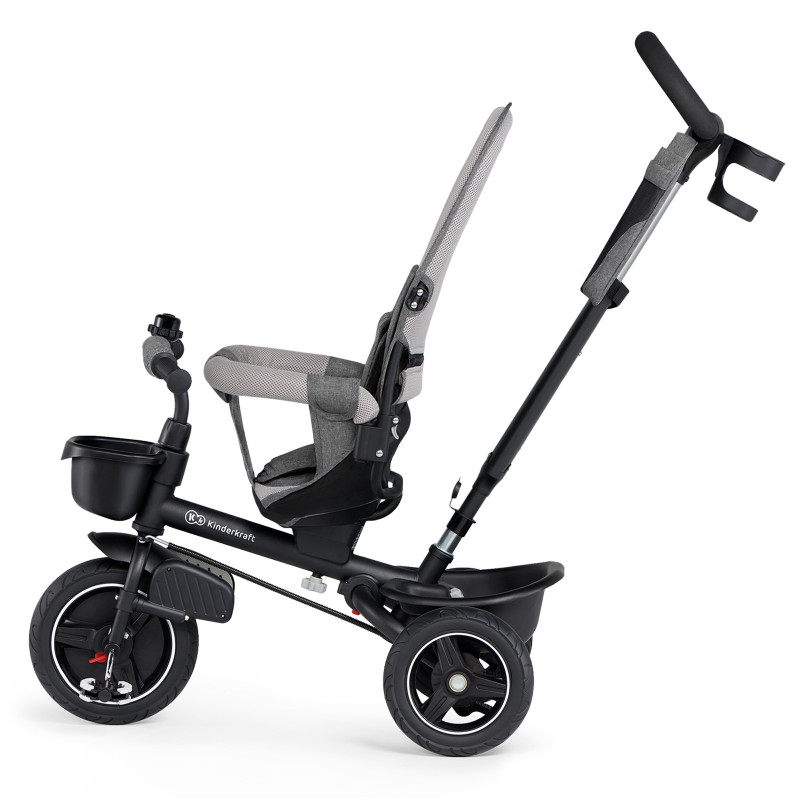 Триколісний велосипед Kinderkraft Spinstep Platinum Grey KRSPST00GRY0000