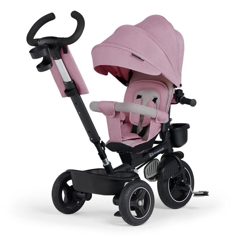 Триколісний велосипед Kinderkraft Spinstep Mauvelous Pink KRSPST00PNK0000