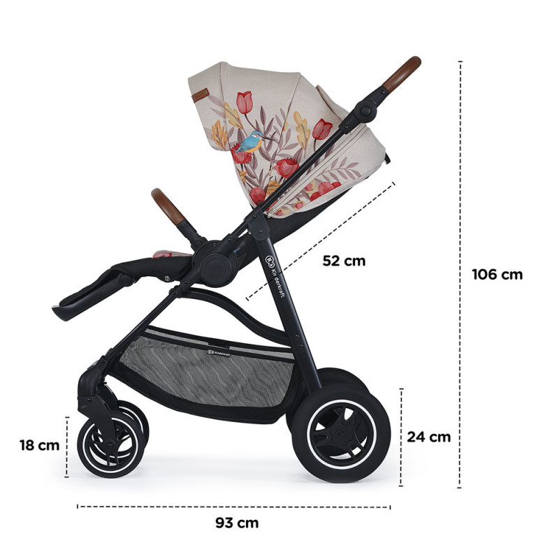 Прогулянкова коляска Kinderkraft All Road Bird KKWALROBIR0000