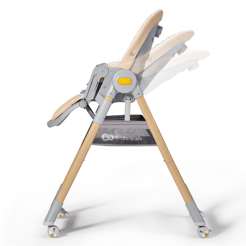 Стільчик для годування Kinderkraft Lastree Beige Wood KHLAST00BEGW000