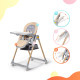 Стільчик для годування Kinderkraft Lastree Beige Wood KHLAST00BEGW000