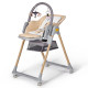 Стільчик для годування Kinderkraft Lastree Beige Wood KHLAST00BEGW000