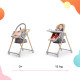 Стільчик для годування Kinderkraft Lastree Beige Wood KHLAST00BEGW000