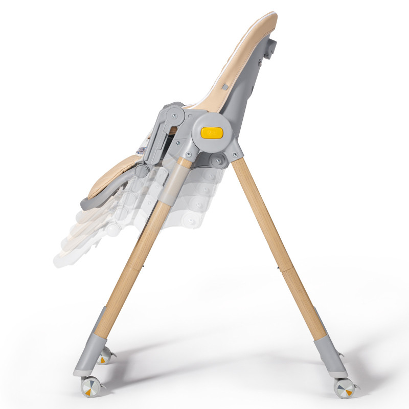 Стільчик для годування Kinderkraft Lastree Beige Wood KHLAST00BEGW000