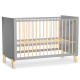 Дитяча кроватка Kinderkraft Nico Gray KKHNICOGRY000N