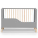 Дитяча кроватка Kinderkraft Nico Gray KKHNICOGRY000N